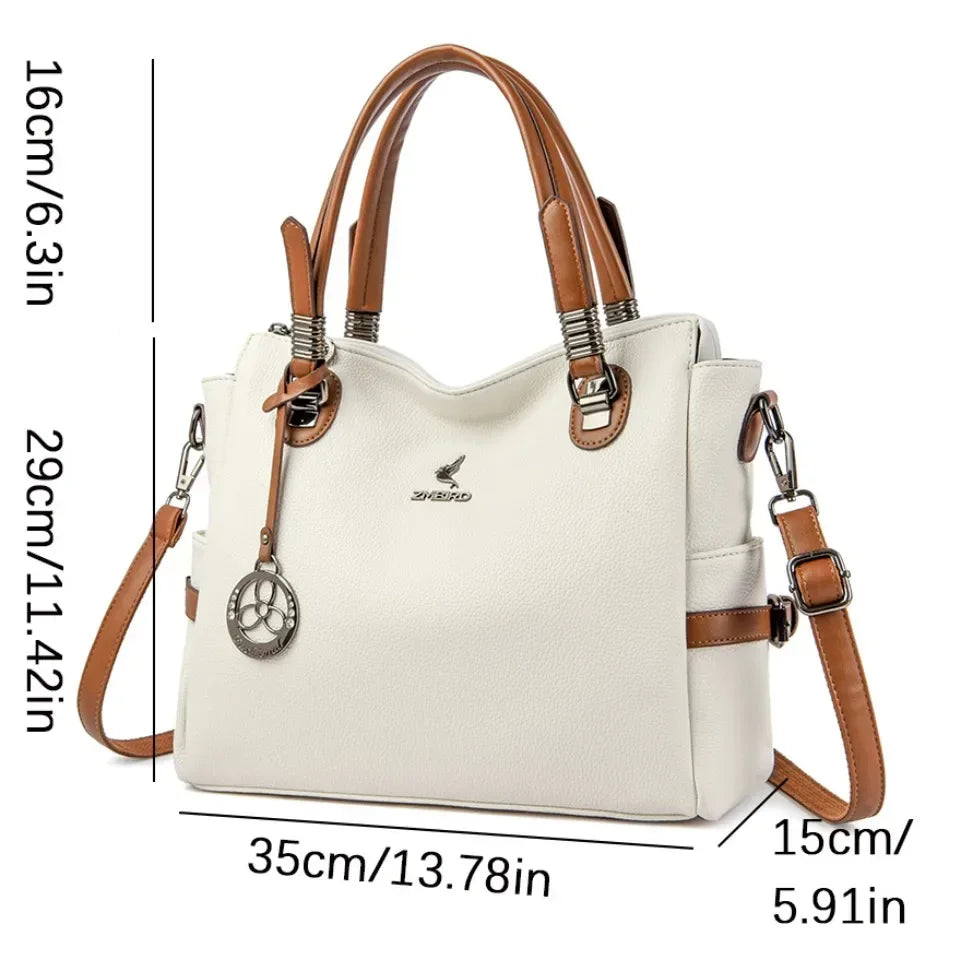 High-Quality Casual Luxury Women's Leather Handbag