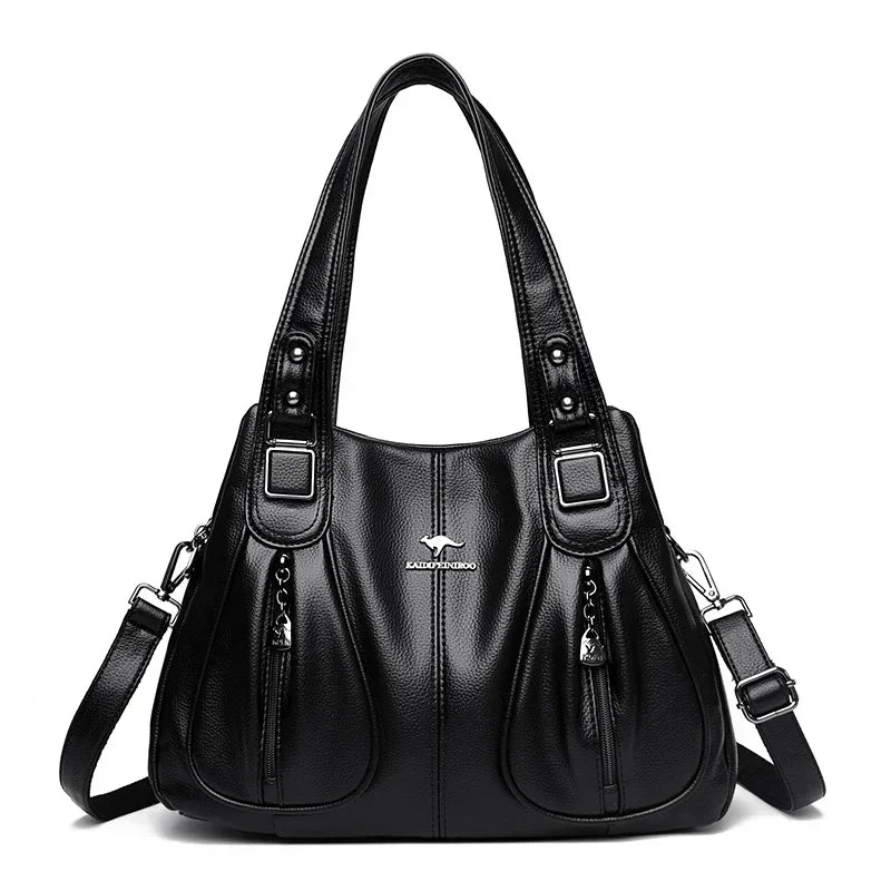 High-Quality Casual Luxury Women's Leather Handbag