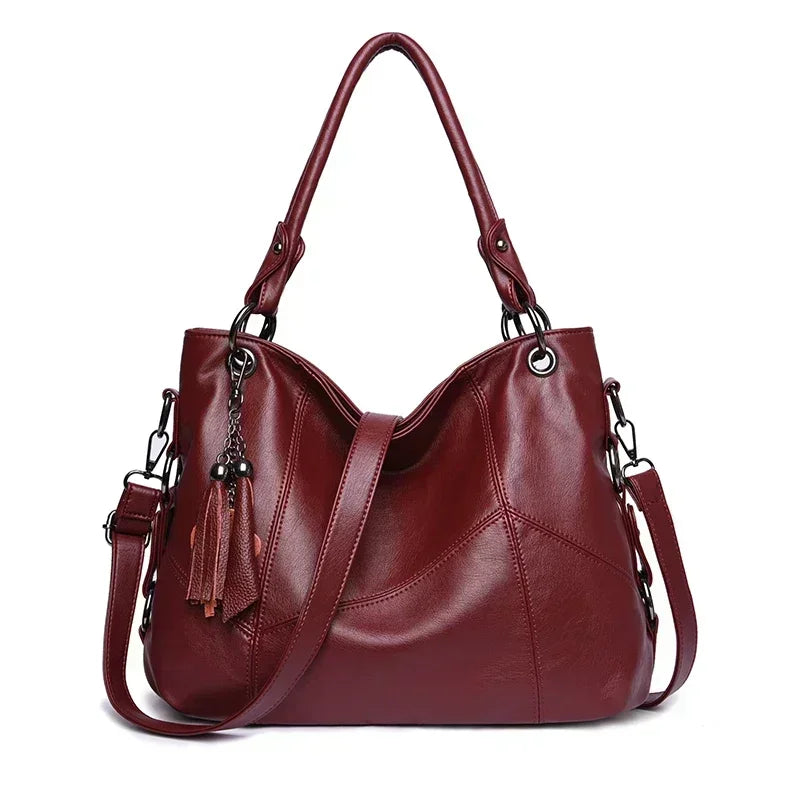 High-Quality Casual Luxury Women's Leather Handbag