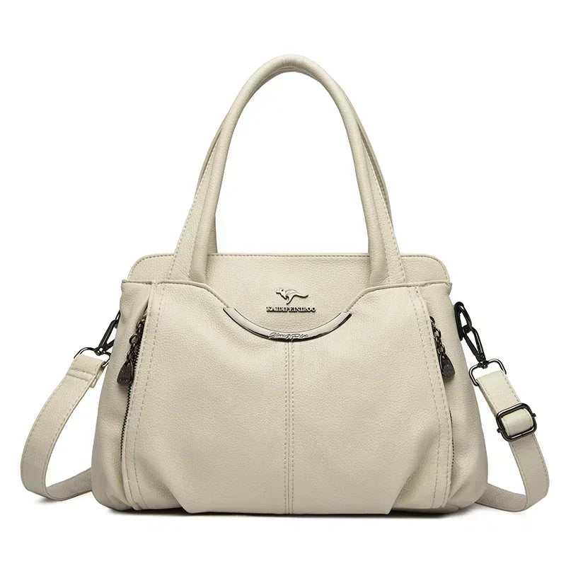 High-Quality Casual Luxury Women's Leather Handbag