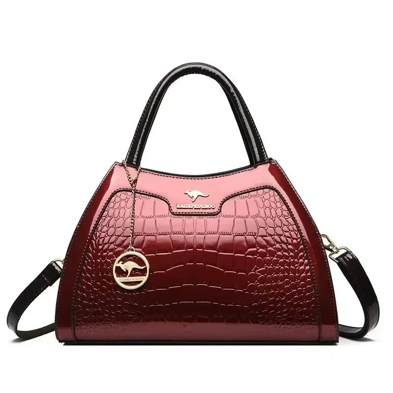 Casual Tote Women's Handbag: High-Quality Leather Top-Handle with Luxury