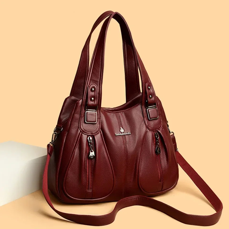 High-Quality Casual Luxury Women's Leather Handbag