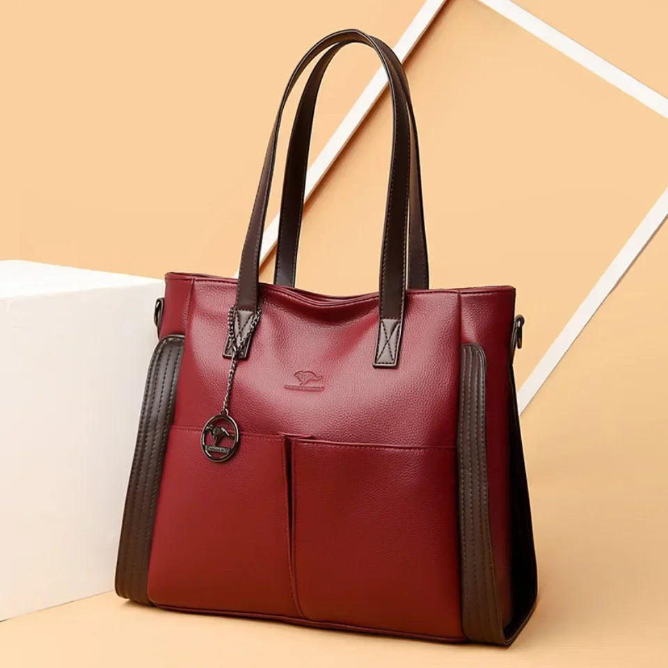 High-Quality Casual Luxury Women's Leather Handbag