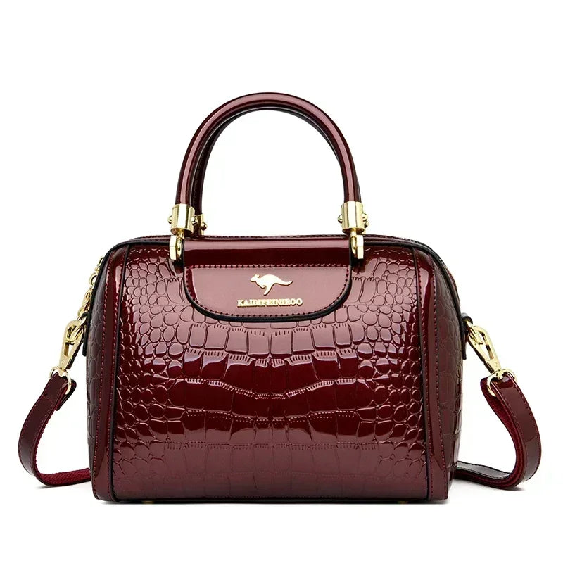 High-Quality Casual Luxury Women's Leather Handbag