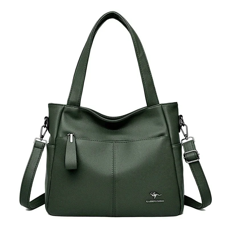 High-Quality Casual Luxury Women's Leather Handbag