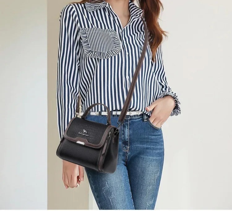 2025 Fashionable Handheld Small Square Bag: High-Quality Women's Versatile Crossbody & Shoulder Bag