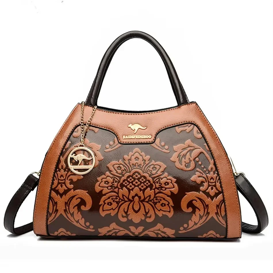 Casual Tote Women's Handbag: High-Quality Leather Top-Handle with Luxury