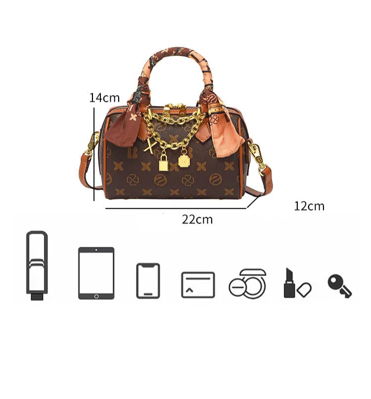 2025 Women's Pillow Bag: Fashionable Crossbody & Handheld Boston Style