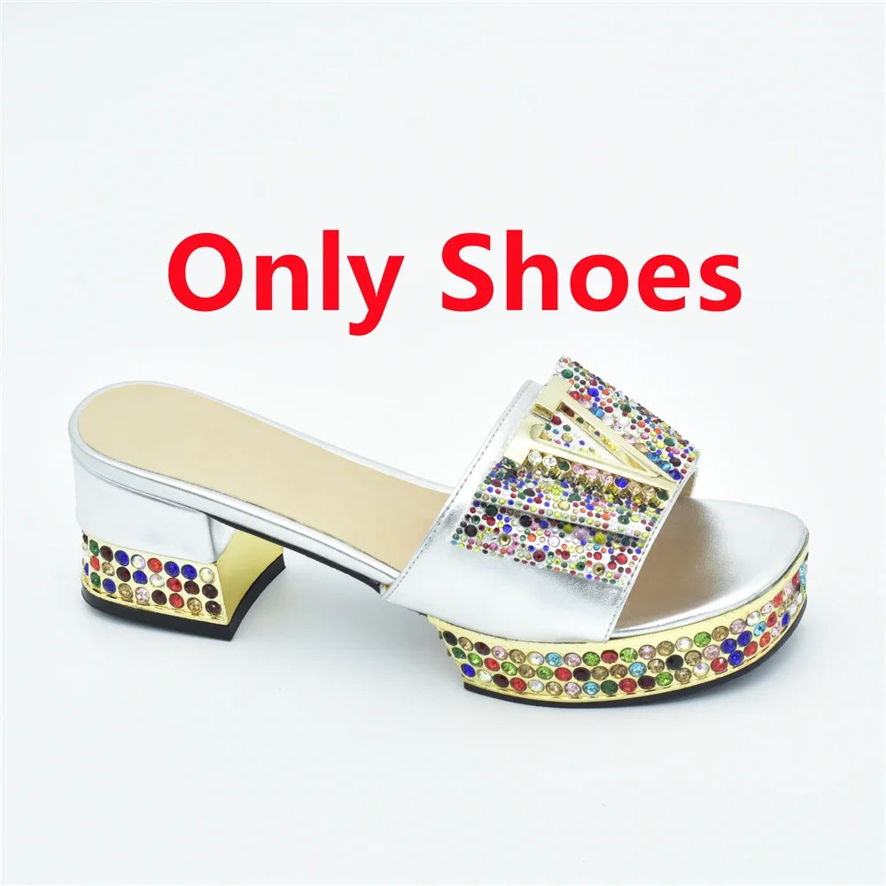 New Arrival Women's Shoes and Bags Match Set - Sale on Shoe and Bag Set for Parties and Weddings