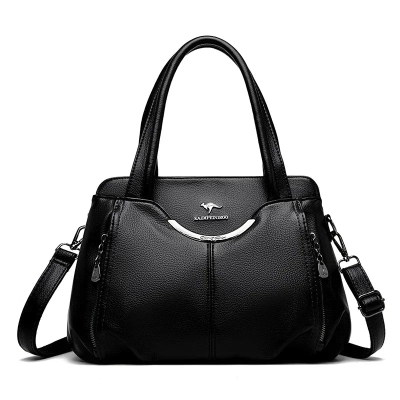 High-Quality Casual Luxury Women's Leather Handbag