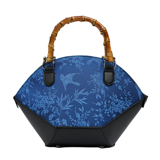 Women's Retro Small Handbag: Mulberry Silk & PU Fashion Trend