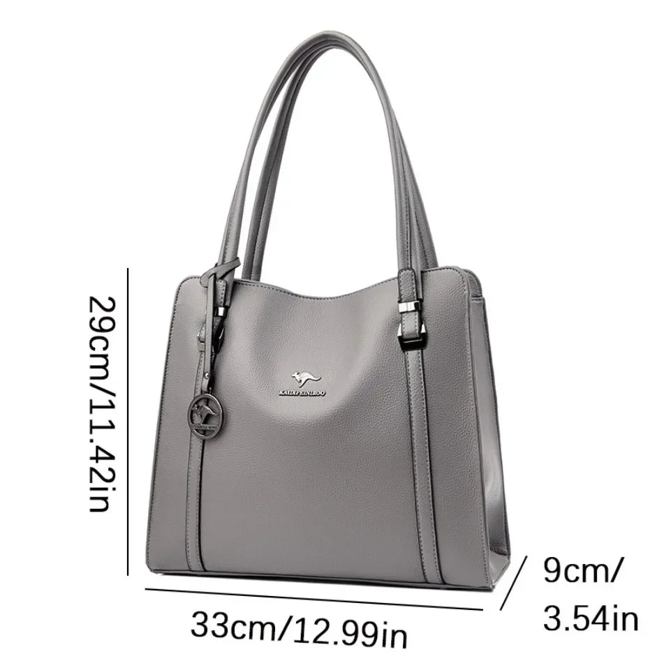 High-Quality Casual Luxury Women's Leather Handbag