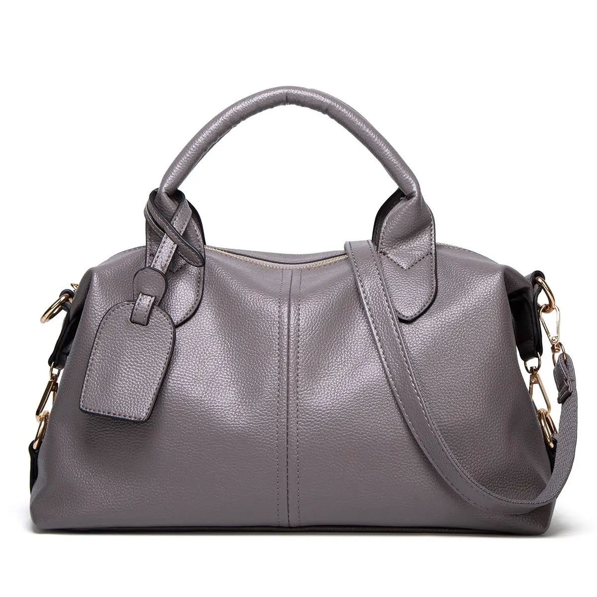 2025 100% Cowhide Leather Women's Handbag: New Lychee Pattern, Soft & Fashionable