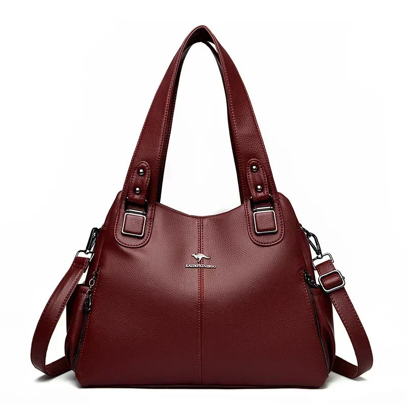 High-Quality Casual Luxury Women's Leather Handbag