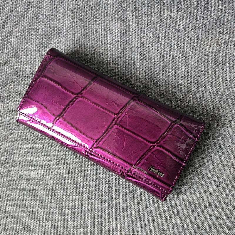 New Women's Wallet: Large Capacity Cow Leather Purse & Card Holder