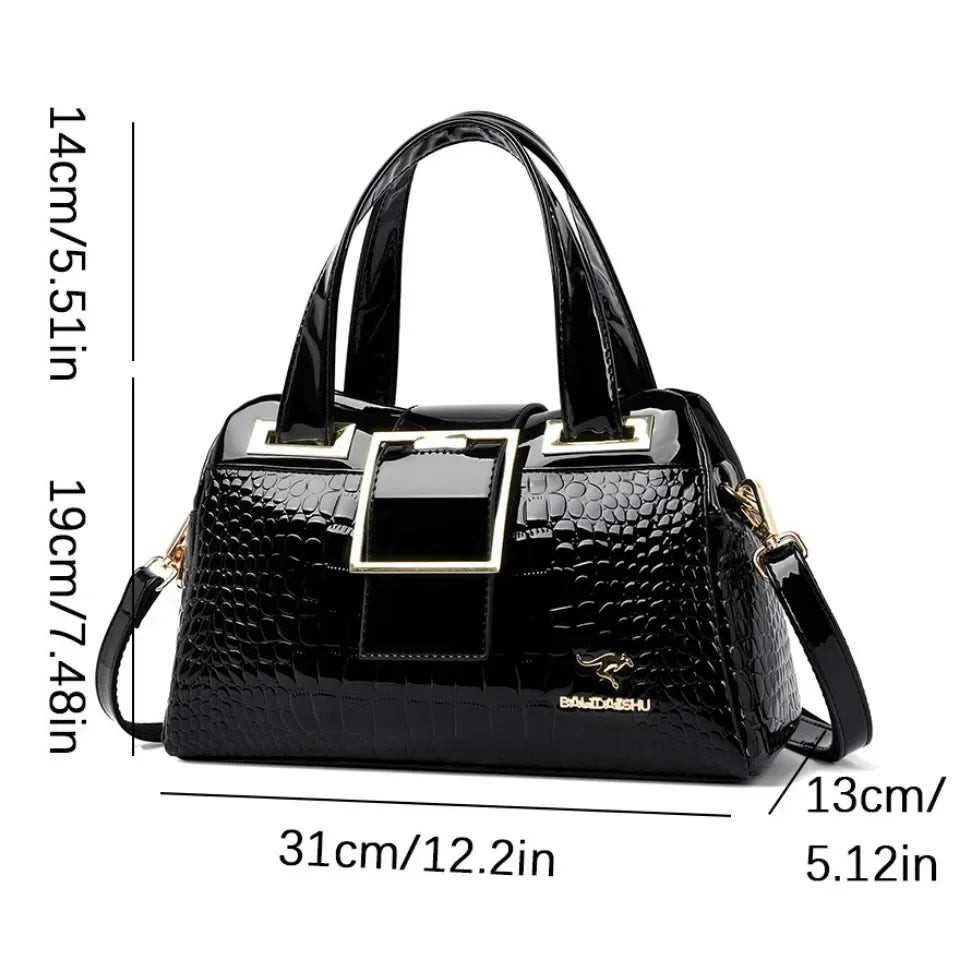 High-Quality Casual Luxury Women's Leather Handbag