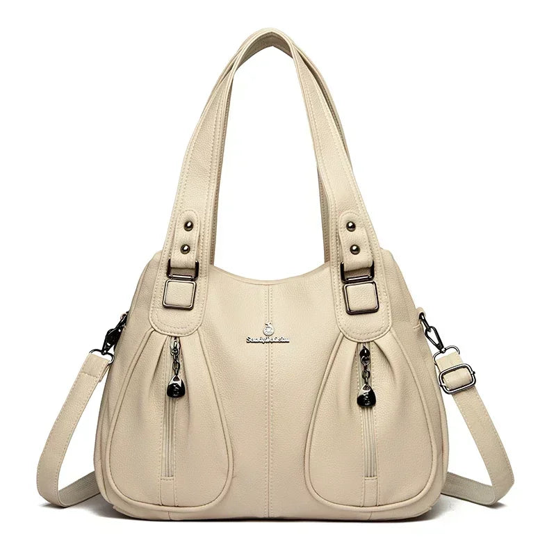 High-Quality Casual Luxury Women's Leather Handbag