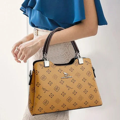 Casual Tote Women's Handbag: High-Quality Leather Top-Handle with Luxury