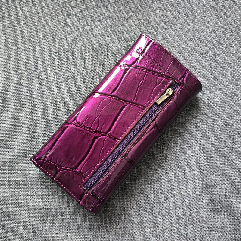 New Women's Wallet: Large Capacity Cow Leather Purse & Card Holder