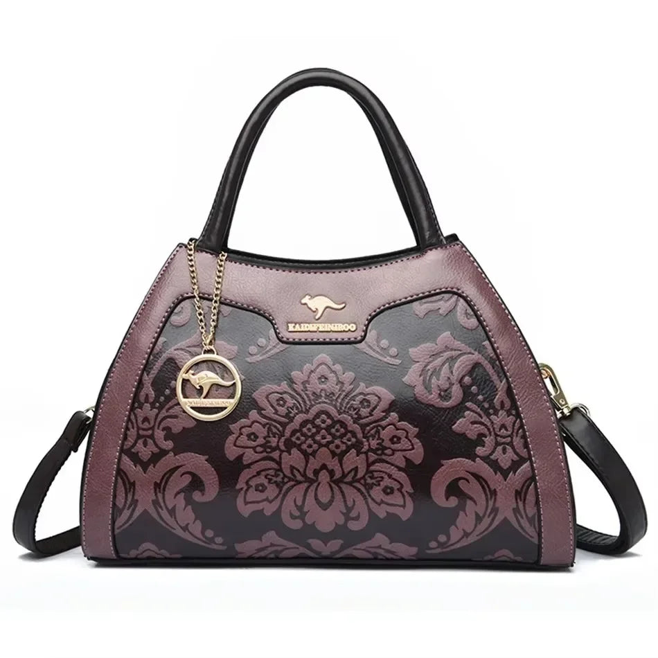 Casual Tote Women's Handbag: High-Quality Leather Top-Handle with Luxury