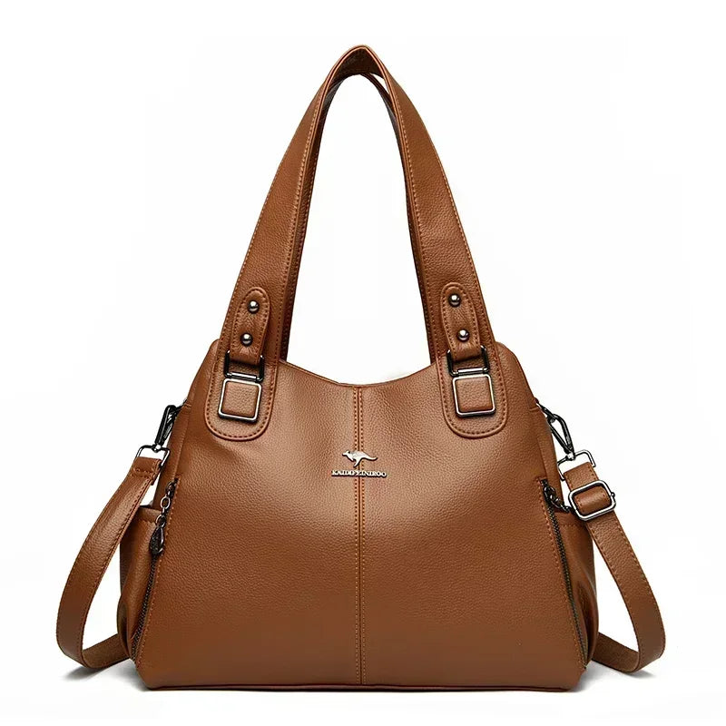 High-Quality Casual Luxury Women's Leather Handbag