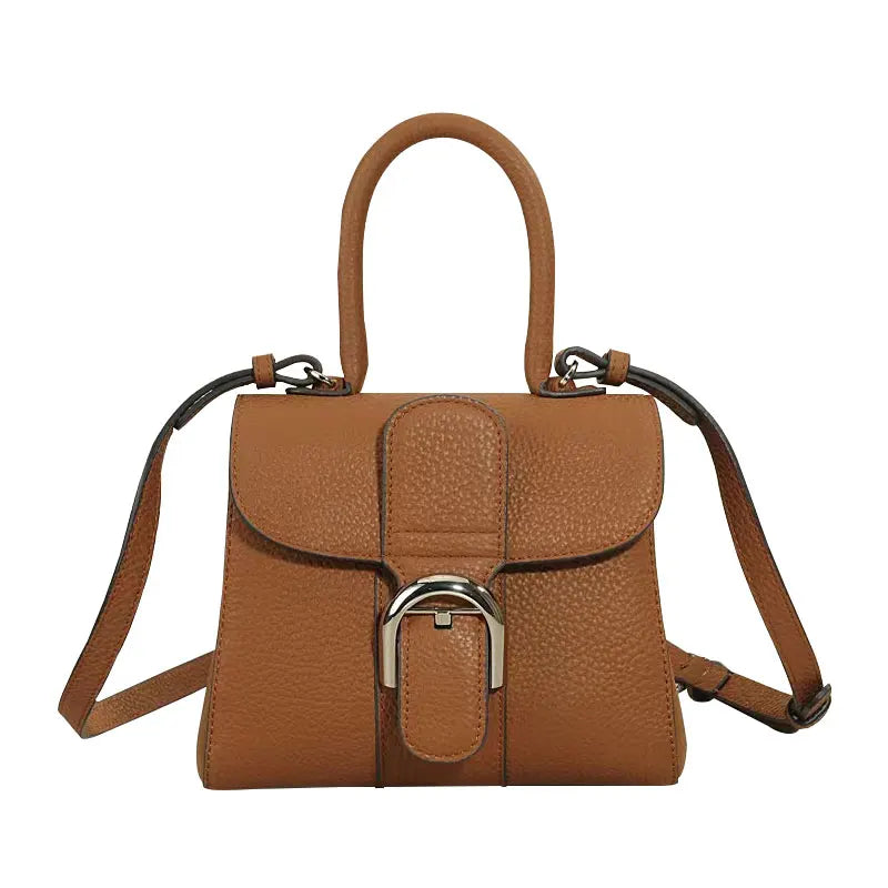 2025 Designer Luxury Fashion: 100% Genuine Leather Women’s Top-Handle Handbag