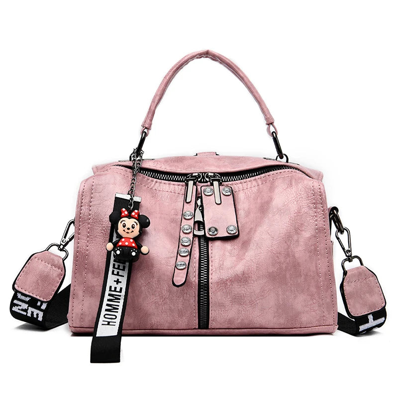 2025 New Fashion Multifunction Women's Handbags: High-Quality Leather Shoulder & Tote Bag