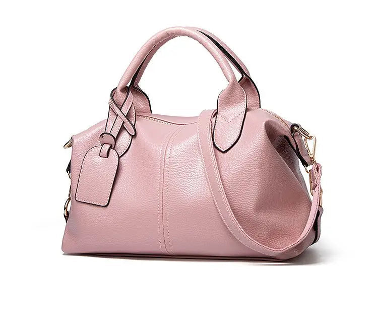 2025 100% Cowhide Leather Women's Handbag: New Lychee Pattern, Soft & Fashionable