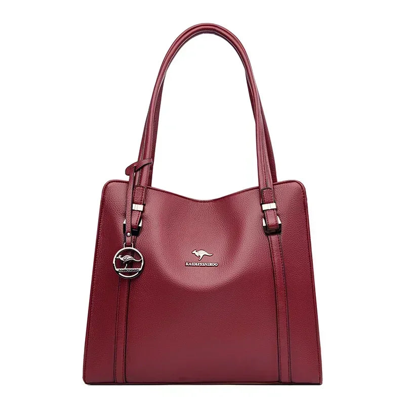 High-Quality Casual Luxury Women's Leather Handbag