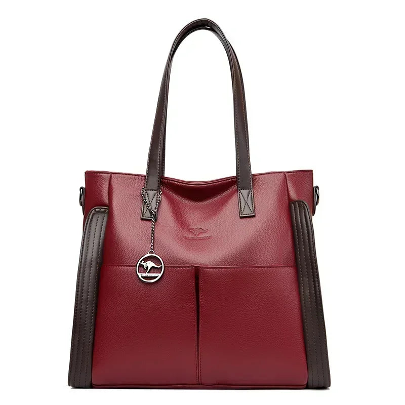 High-Quality Casual Luxury Women's Leather Handbag