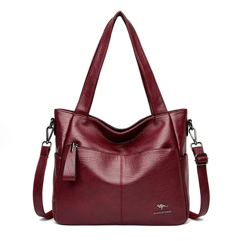 High-Quality Casual Luxury Women's Leather Handbag