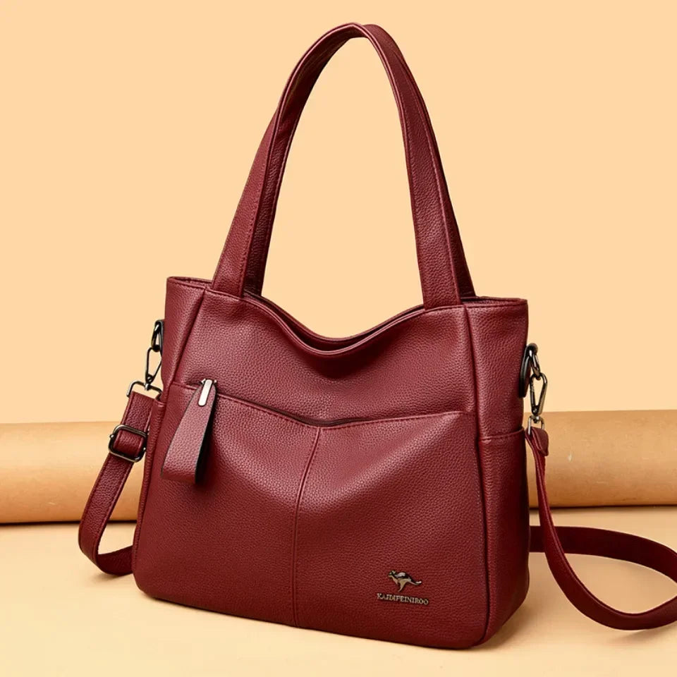 High-Quality Casual Luxury Women's Leather Handbag