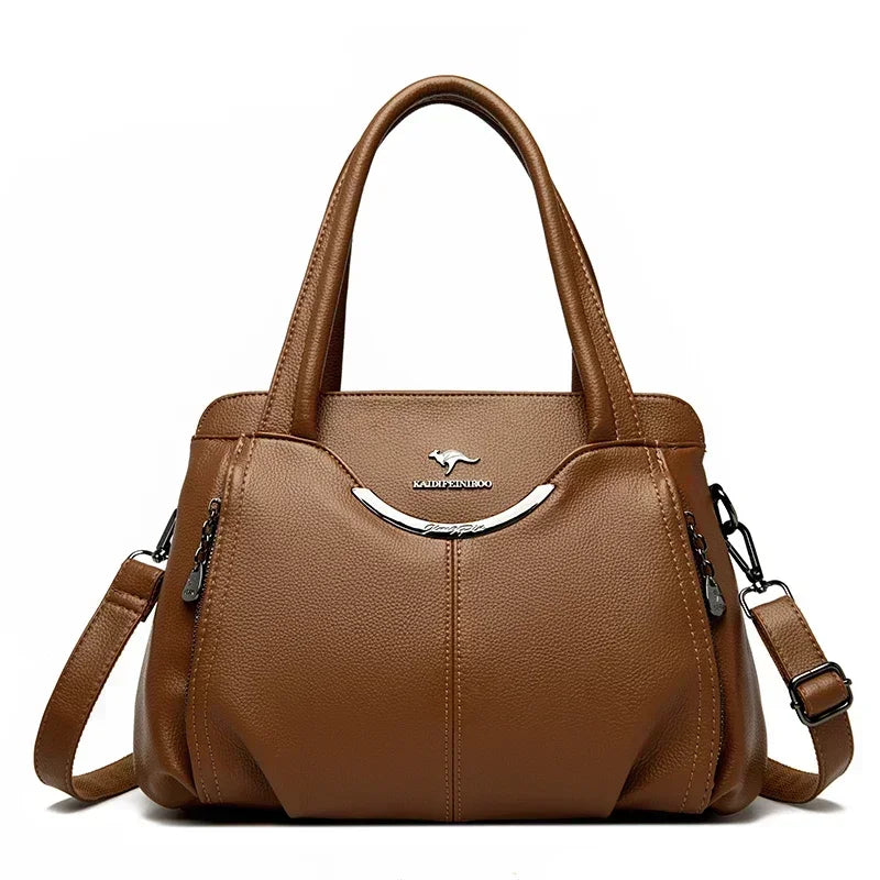 High-Quality Casual Luxury Women's Leather Handbag