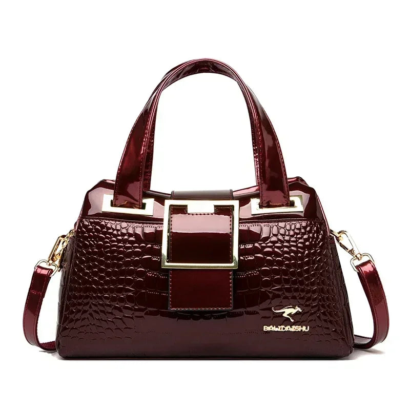 High-Quality Casual Luxury Women's Leather Handbag