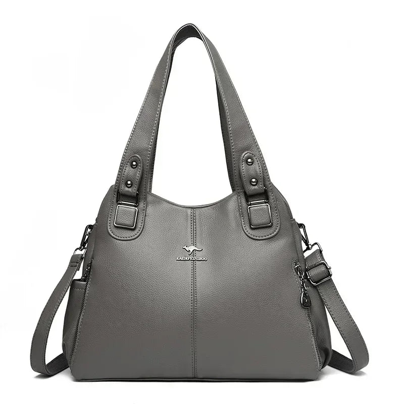 High-Quality Casual Luxury Women's Leather Handbag