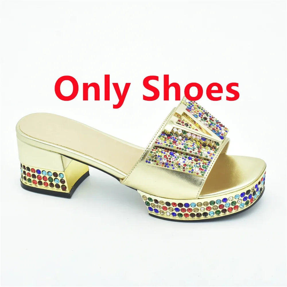 New Arrival Women's Shoes and Bags Match Set - Sale on Shoe and Bag Set for Parties and Weddings