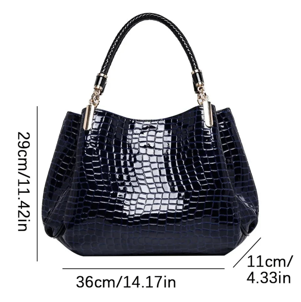 High-Quality Casual Luxury Women's Leather Handbag