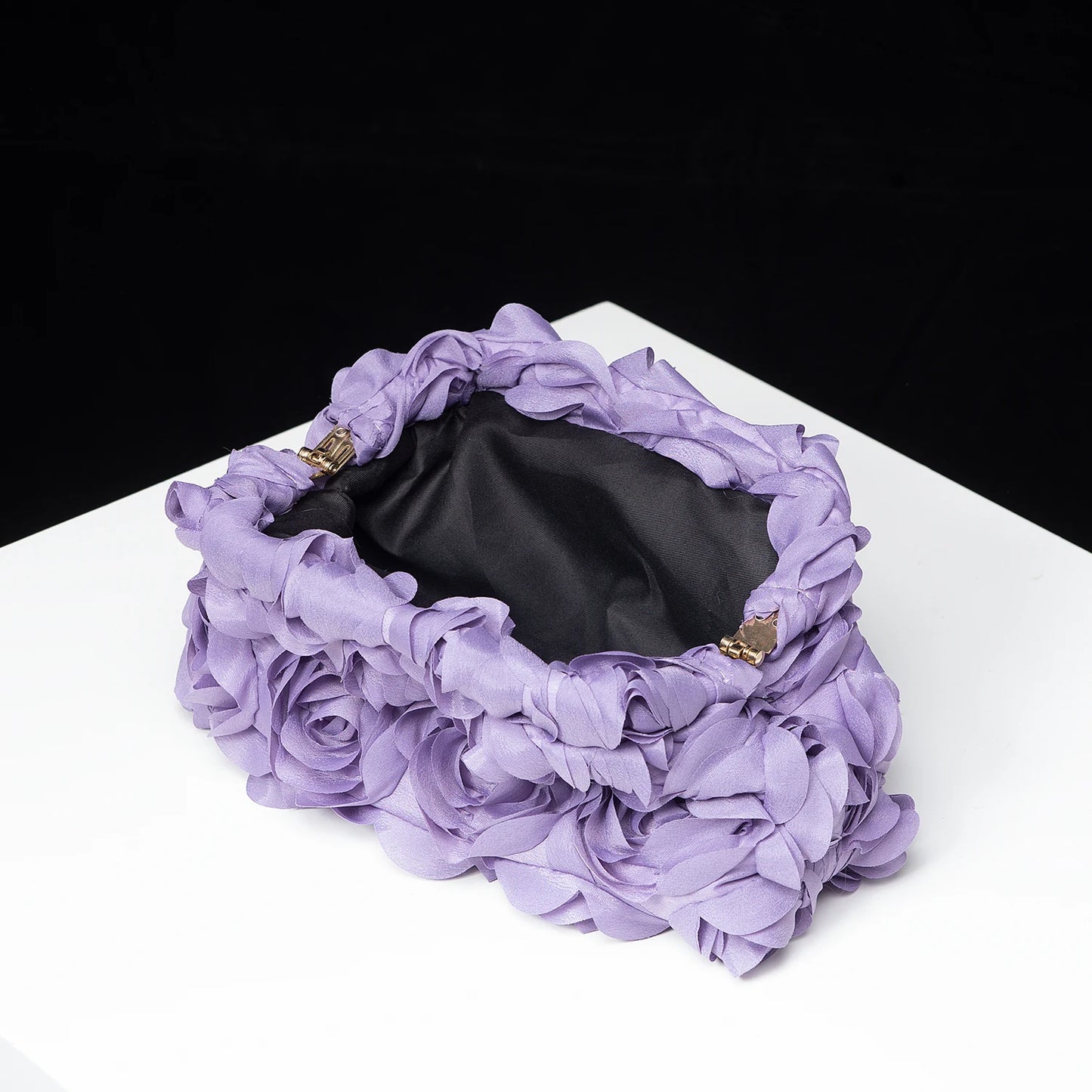 Elegant Rose Clutch Bag - Perfect Women's Clip Bag for Wedding Parties and Dinners - Ideal Gift for Any Occasion