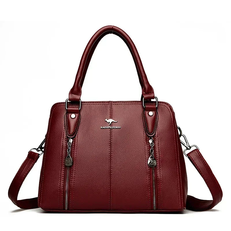 High-Quality Casual Luxury Women's Leather Handbag