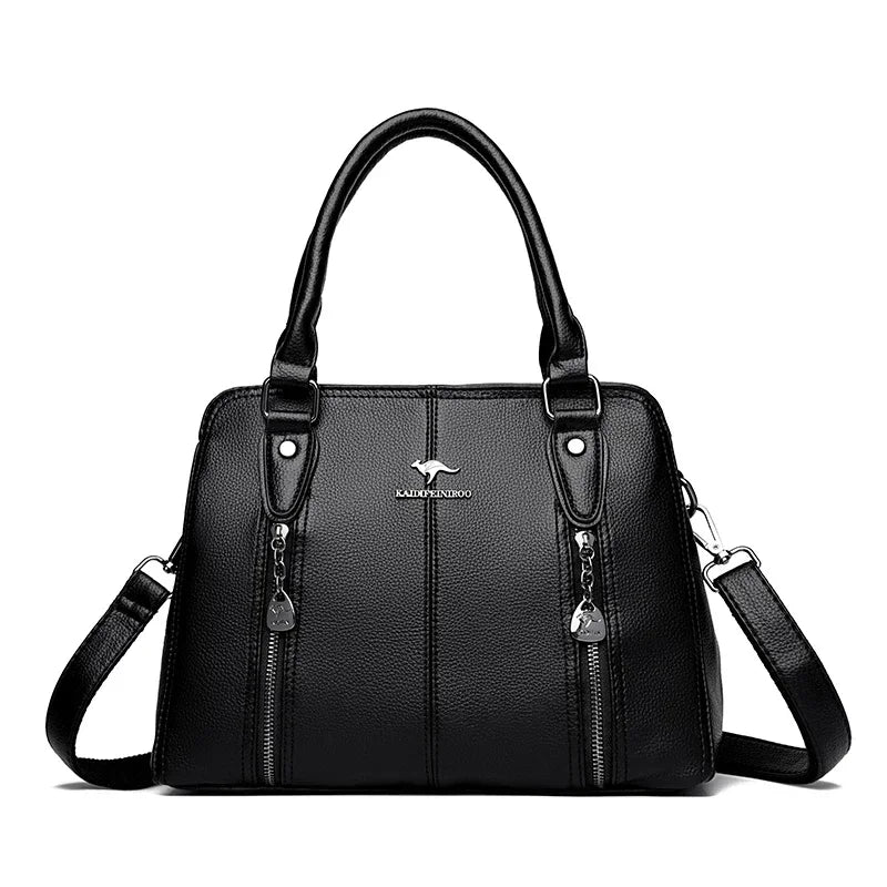 High-Quality Casual Luxury Women's Leather Handbag