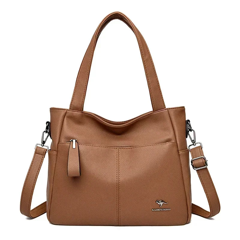 High-Quality Casual Luxury Women's Leather Handbag