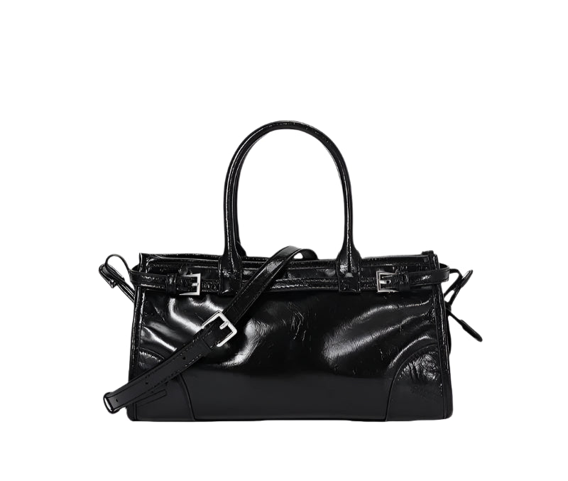 Luxury Bowling Tote Bag: High-End Women's Handbag with Large Capacity