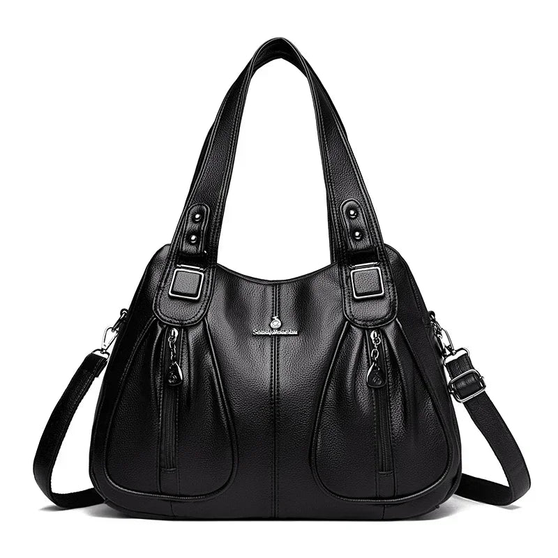 High-Quality Casual Luxury Women's Leather Handbag