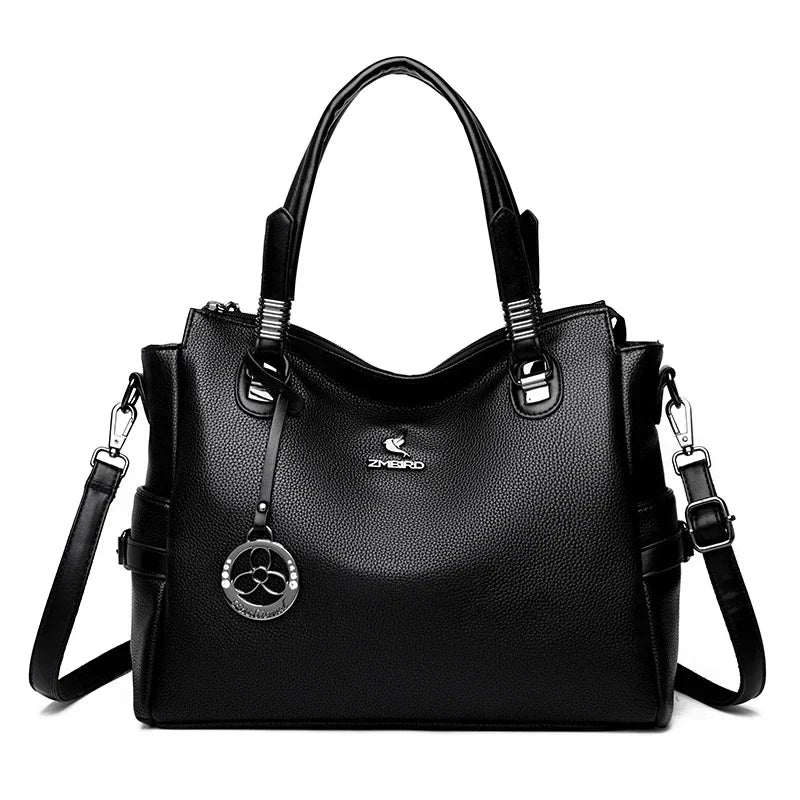 High-Quality Casual Luxury Women's Leather Handbag